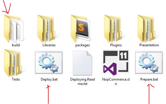 Files to copy from nopCommerce 3.10 source