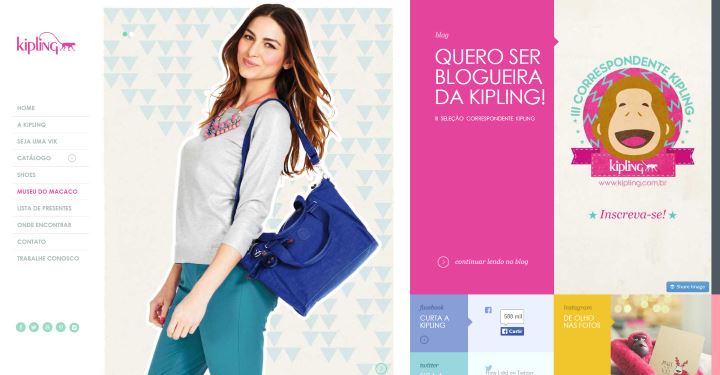 Kipling Brazil Online Store