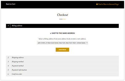 Zero Distraction One-Page Checkout Design