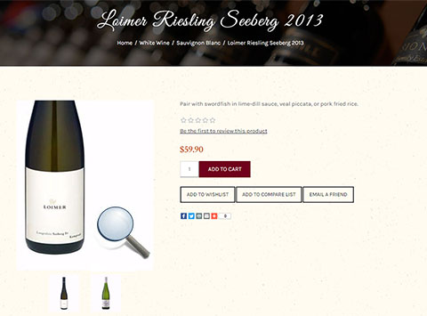 Products Image Zooming