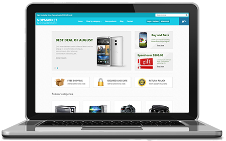 Picture of NopMarket - nopCommerce Responsive Theme