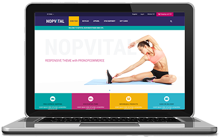 Picture of NopVital - nopCommerce Responsive Theme