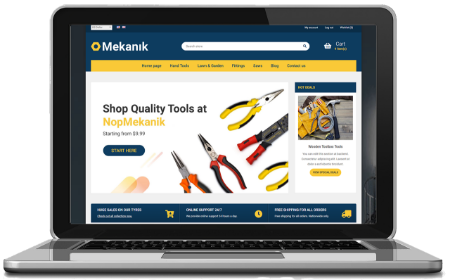 Picture of NopMekanik - nopCommerce Responsive Theme